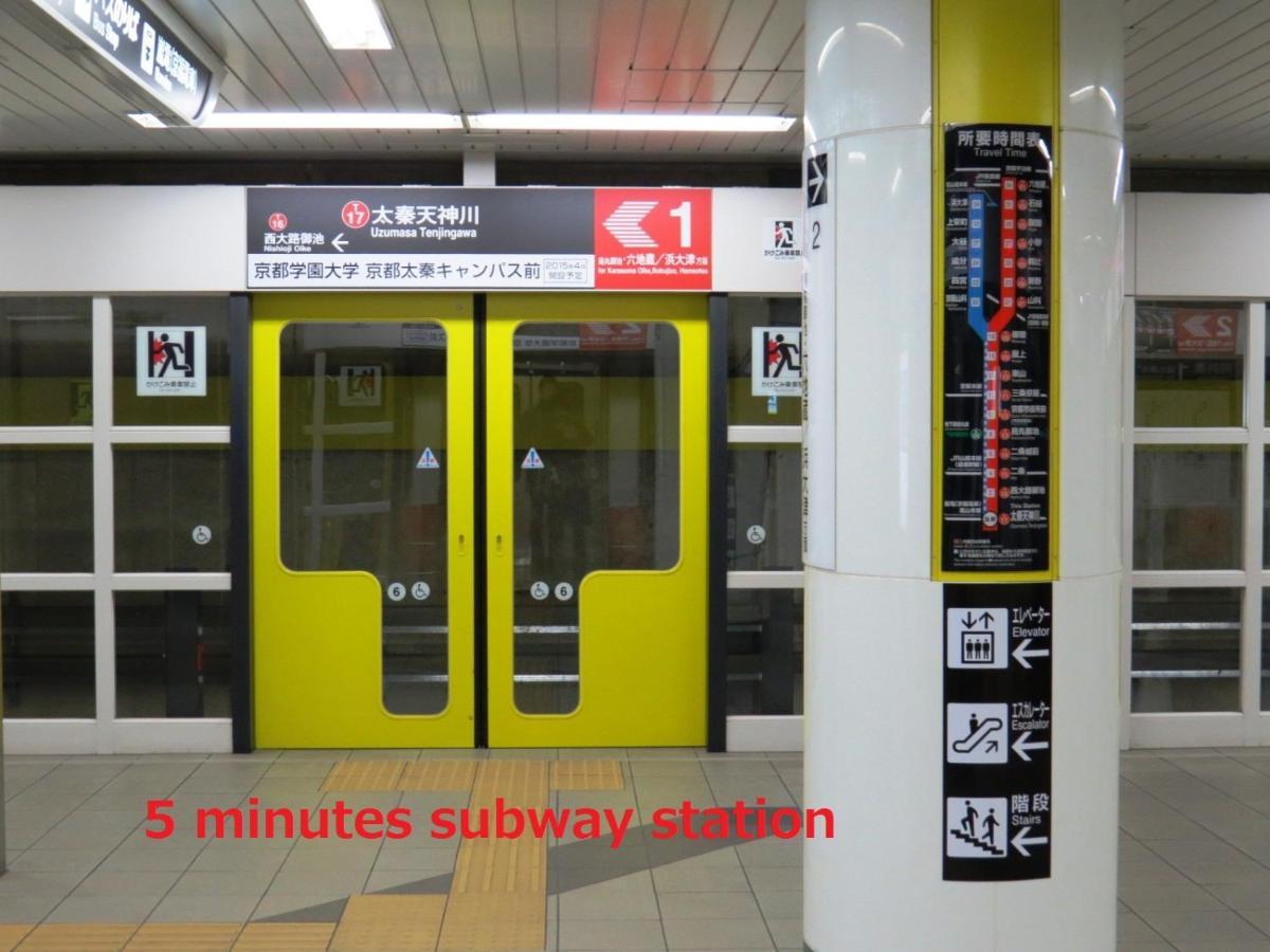 102 Uzumasa Arashiyama 2Free Bike Wifi Lägenhet Sagano Exteriör bild